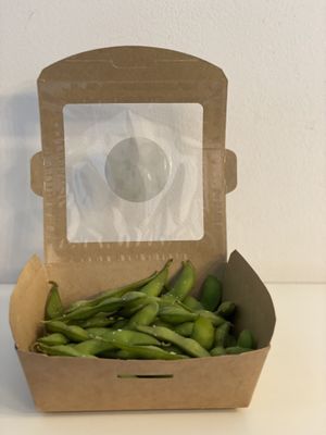 Edamame at Veganashi - Gluten Free Sushi in Barcelona