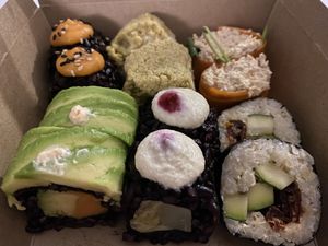 Sushis at Veganashi - Gluten Free Sushi in Barcelona