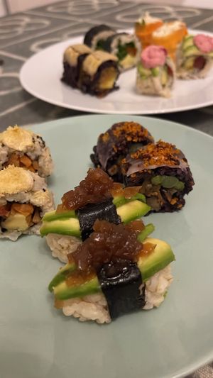   at Veganashi - Gluten Free Sushi in Barcelona
