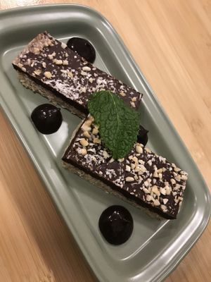 Great dessert!   at Veganashi - Gluten Free Sushi in Barcelona