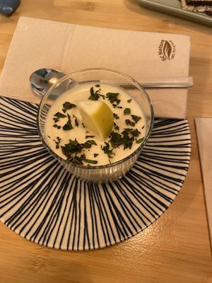 Lemon dessert   at Veganashi - Gluten Free Sushi in Barcelona