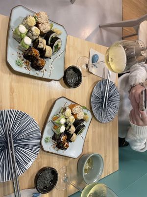   at Veganashi - Gluten Free Sushi in Barcelona