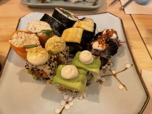   at Veganashi - Gluten Free Sushi in Barcelona
