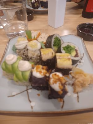 Makis variados at Veganashi - Gluten Free Sushi in Barcelona