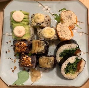 Degustación  at Veganashi - Gluten Free Sushi in Barcelona