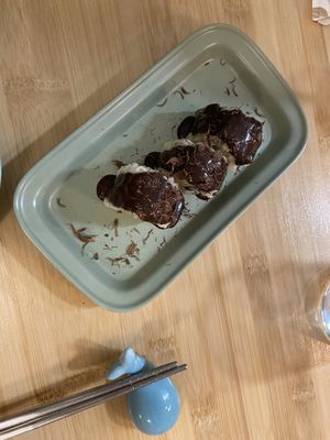 Urumaki Platacao  at Veganashi - Gluten Free Sushi in Barcelona