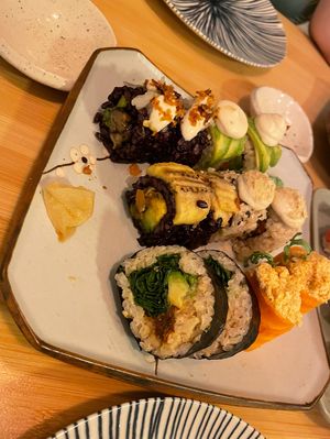   at Veganashi - Gluten Free Sushi in Barcelona