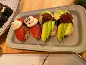 Tasting combo part 2  at Veganashi - Gluten Free Sushi in Barcelona