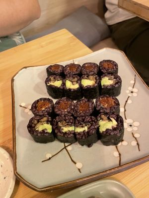 Tasting combo part 3  at Veganashi - Gluten Free Sushi in Barcelona