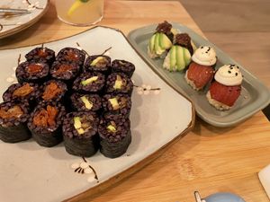   at Veganashi - Gluten Free Sushi in Barcelona