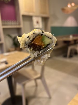 Zatuncate🥰  at Veganashi - Gluten Free Sushi in Barcelona