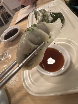 Gyozas  at Veganashi - Gluten Free Sushi in Barcelona
