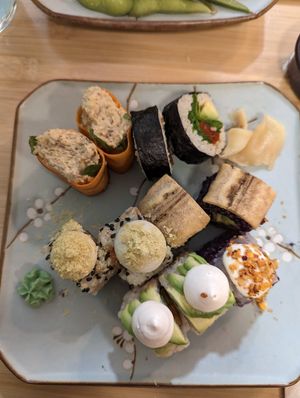  at Veganashi - Gluten Free Sushi in Barcelona