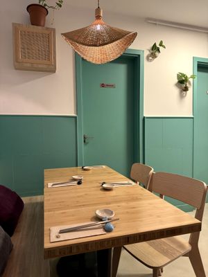 Interior at Veganashi - Gluten Free Sushi in Barcelona