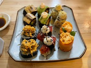  #Veganuary at Veganashi - Gluten Free Sushi in Barcelona