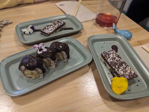 Desserts at Veganashi - Gluten Free Sushi in Barcelona