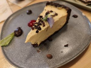 Passion fruit and chocolate, so yummy! at Veganashi - Gluten Free Sushi in Barcelona
