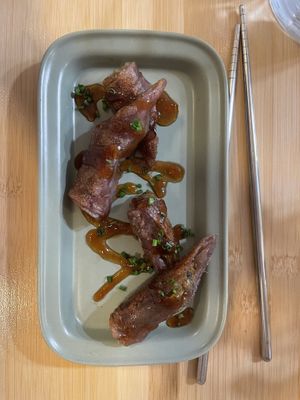 Gyozas   at Veganashi - Gluten Free Sushi in Barcelona