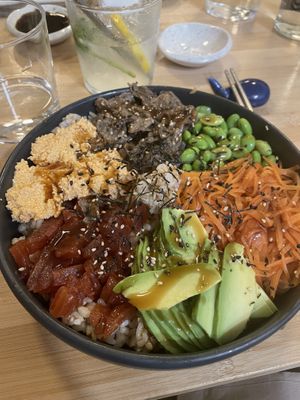 Pokanashi bowl  at Veganashi - Gluten Free Sushi in Barcelona