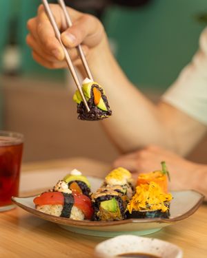  at Veganashi - Gluten Free Sushi in Barcelona