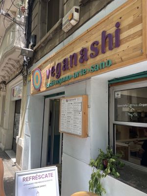 The restaurantt  at Veganashi - Gluten Free Sushi in Barcelona