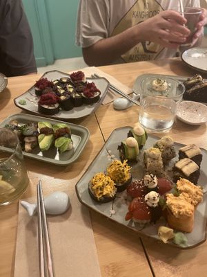   at Veganashi - Gluten Free Sushi in Barcelona