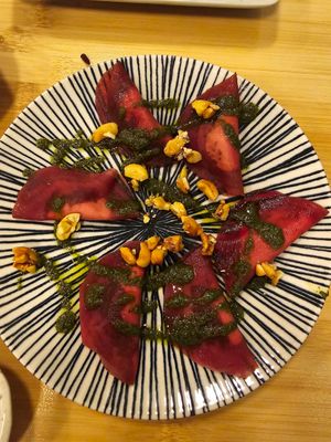 Ravioli at Veganashi - Gluten Free Sushi in Barcelona