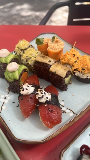   at Veganashi - Gluten Free Sushi in Barcelona