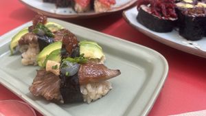   at Veganashi - Gluten Free Sushi in Barcelona