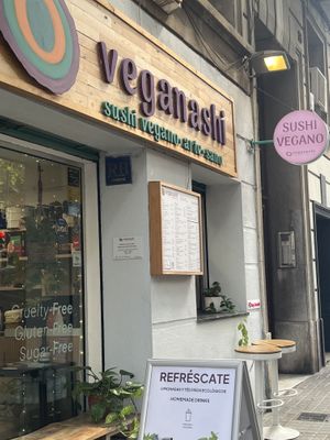   at Veganashi - Gluten Free Sushi in Barcelona