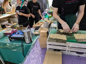 Sushi making! at Veganashi - Gluten Free Sushi in Barcelona