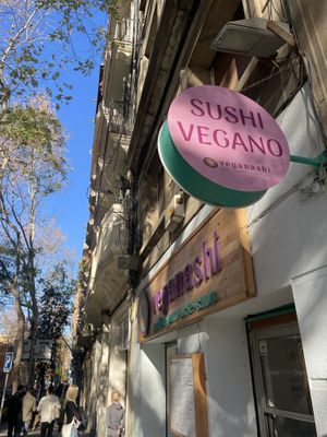 Sushi vegano   at Veganashi - Gluten Free Sushi in Barcelona
