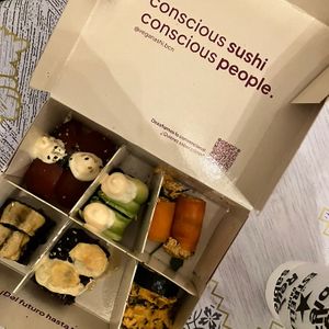 Combinado de sushi a domicilio  at Veganashi - Gluten Free Sushi in Barcelona