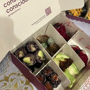 Combinado de sushi a domicilio  at Veganashi - Gluten Free Sushi in Barcelona