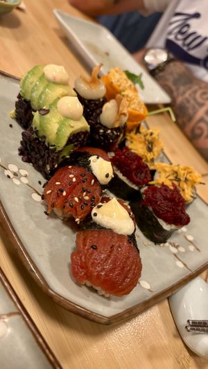   at Veganashi - Gluten Free Sushi in Barcelona