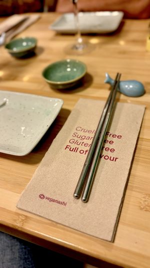   at Veganashi - Gluten Free Sushi in Barcelona