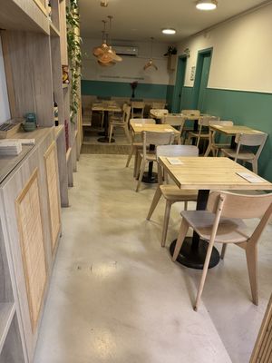 Inside.  at Veganashi - Gluten Free Sushi in Barcelona