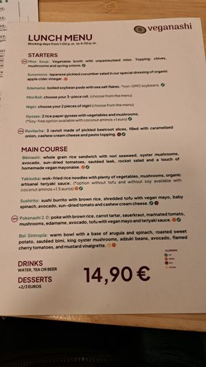  at Veganashi - Gluten Free Sushi in Barcelona