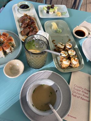   at Veganashi - Gluten Free Sushi in Barcelona