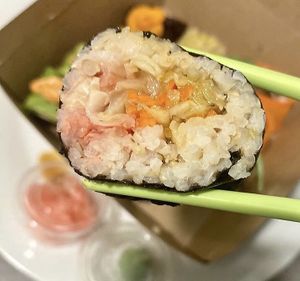 Vegan sushi  at Veganashi - Gluten Free Sushi in Barcelona