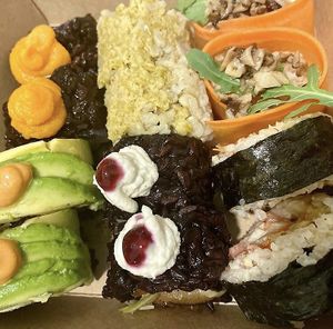 All at Veganashi - Gluten Free Sushi in Barcelona