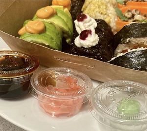 Vegan sushi  at Veganashi - Gluten Free Sushi in Barcelona