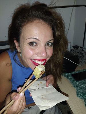 Dessert!! at Veganashi - Gluten Free Sushi in Barcelona