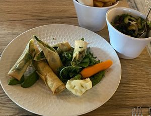 De Budde, jackfruit rolls at De Budde in Nijverdal