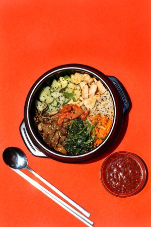 bibim it baby at kalebreak in Bangkok