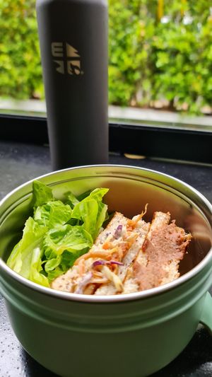 Jackfruit Tuna sandwich at kalebreak in Bangkok