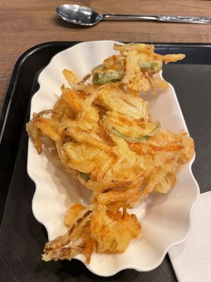 Fried veggie side   at Do Shi Rak in Stuttgart