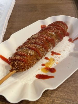 Corndog   at Do Shi Rak in Stuttgart