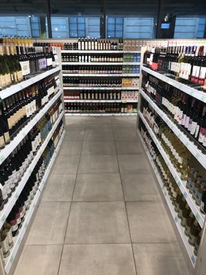 Wines  at Organic Market Ekologiczny in Wroclaw