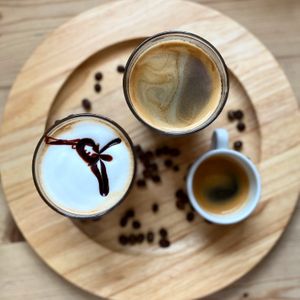 Coffee  at The Cook Book in St Just